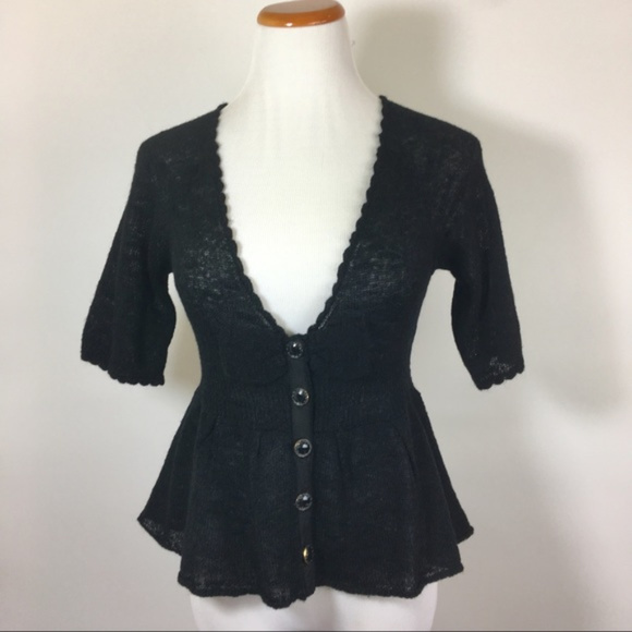 Anthropologie Sweaters - Anthropologie Knitted & Knotted peplum cardigan